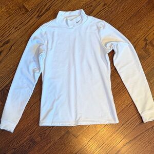 Nike White Fleece lined Children’s Medium "Fit Dry" Shirt